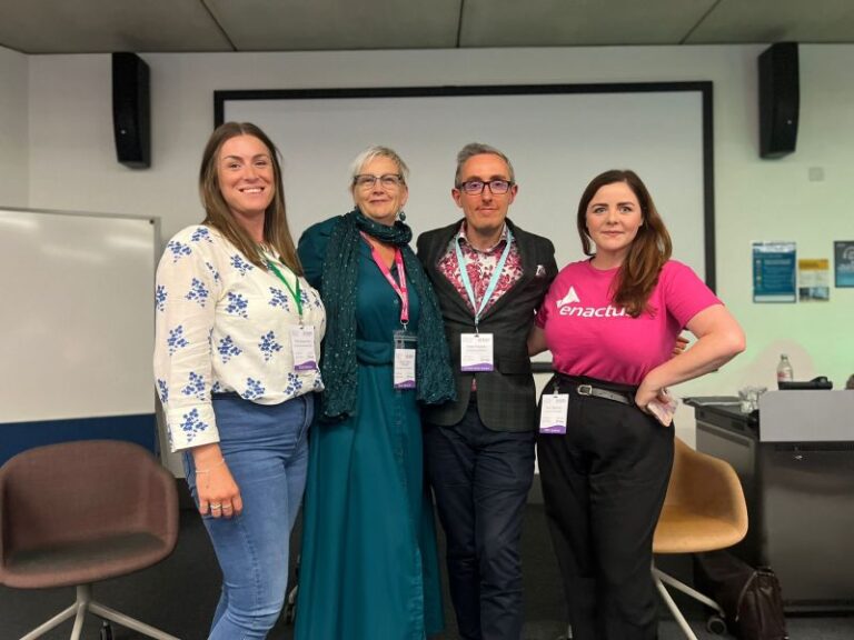 Peter Ptashko, spoke on the Spotlight Panel “Rethinking Measures, Access, and Competition in Enterprise Education” alongside Amy Brereton and Dr Emily Beaumont, hosted by Diana Pasek-Atkinson.