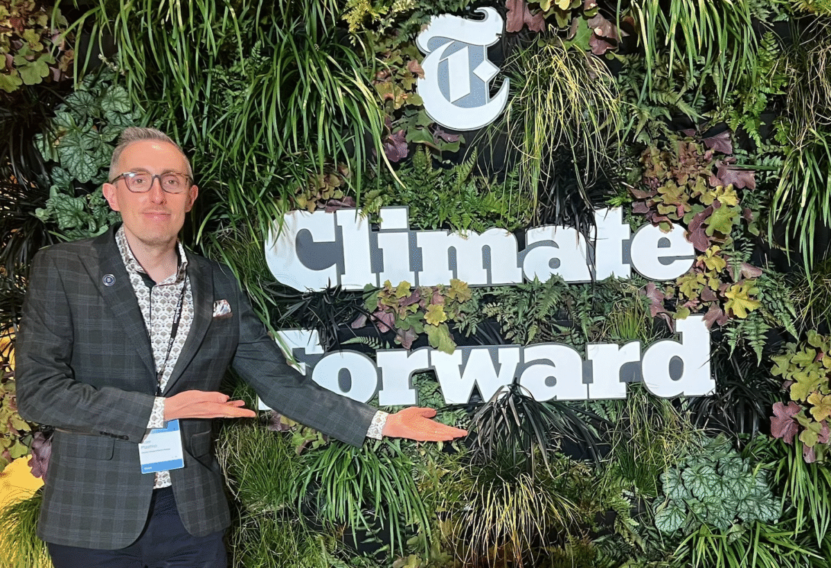 Peter Ptashko, CEO of Cambio Consultancy, at Climate Forward 2025